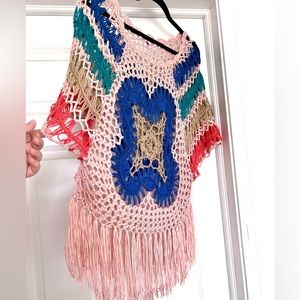 Crochet Multi-color Top